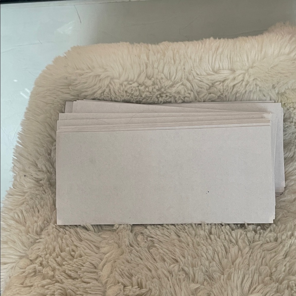 84 White Envelopes new